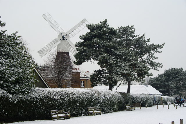 The windmill in Wimbledon Common